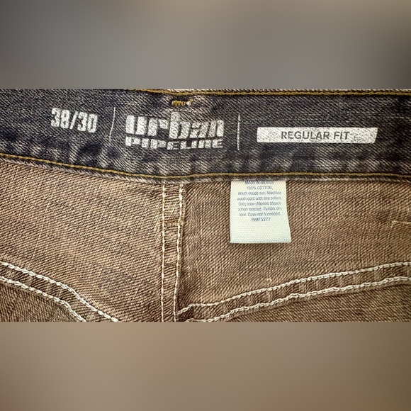 Men’s Jeans Urban Pipeline Regular Fit 38x30 Blue & Black Bundle of 2 - Picture 13 of 15